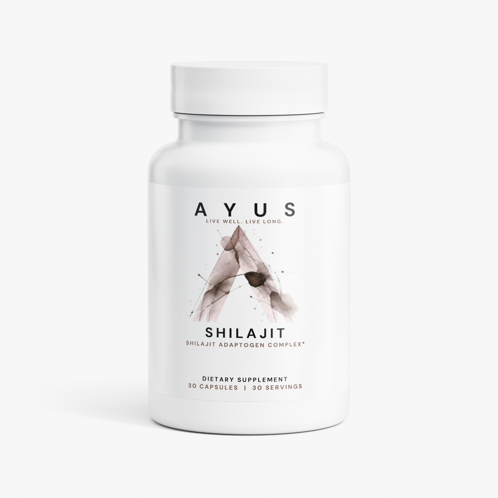     AYUS Shilajit Adaptogen Complex supplement bottle