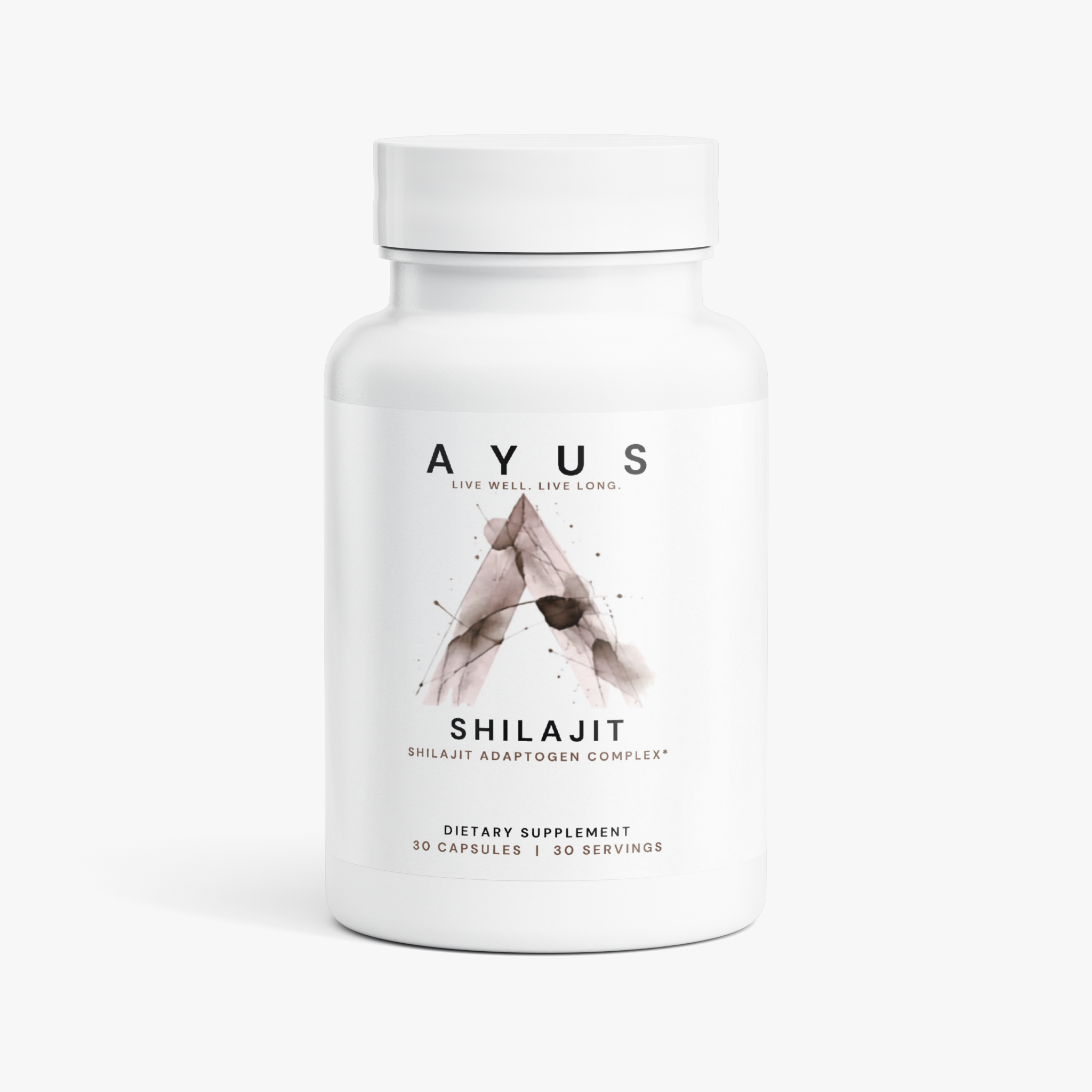     AYUS Shilajit Adaptogen Complex supplement bottle